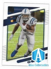 Jonathan Taylor 2021 Panini Clearly Donruss Acetate #35 Indianapolis Colts